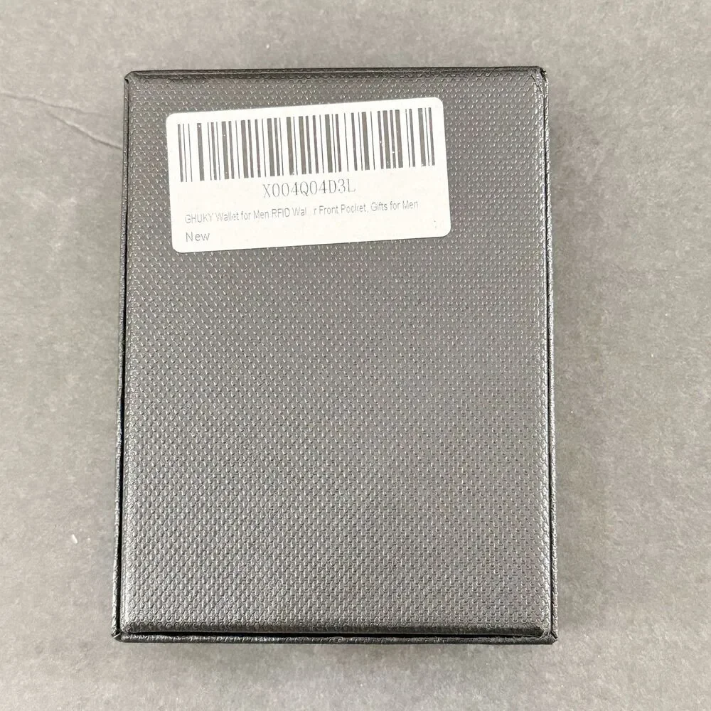 Men's RFID Wallet with Money Clip Minimalist Slim Pop Up Card Holder Gift idea